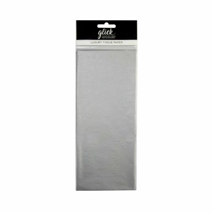 Glick Tissue Plain Silver Glick Tissue Plain Silver