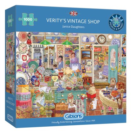 Gibsons Veritys Vintage Shop 1000Pc Puzzle Gibsons Veritys Vintage Shop 1000Pc Puzzle