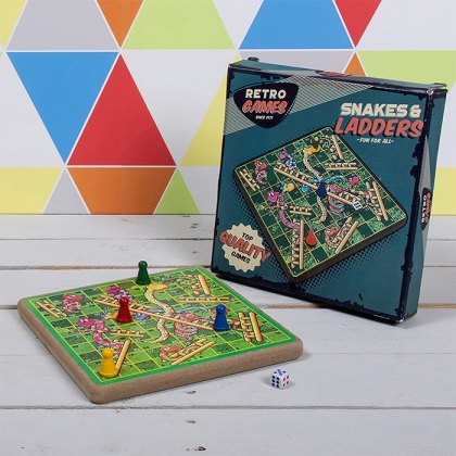 The Retro Games Snakes & Ladders The Retro Games Snakes & Ladders
