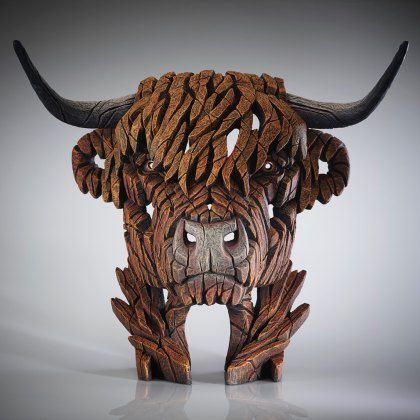 Edge Sculptures - Highland Cow Bust Edge Sculptures - Highland Cow Bust