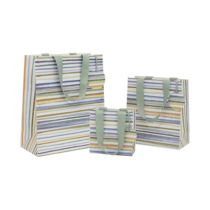 Glick Horizontal Stripes Gift Bags Glick Horizontal Stripes Gift Bags
