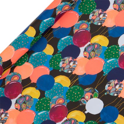 Glick RollWrap Balloons Blue 4m Glick RollWrap Balloons Blue 4m