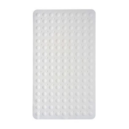 Showerdrape Orbit White Anti Slip Bath Mat Showerdrape Orbit White Anti Slip Bath Mat