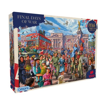 Gibsons Final Days of War 1000 Piece Puzzle Gibsons Final Days of War 1000 Piece Puzzle