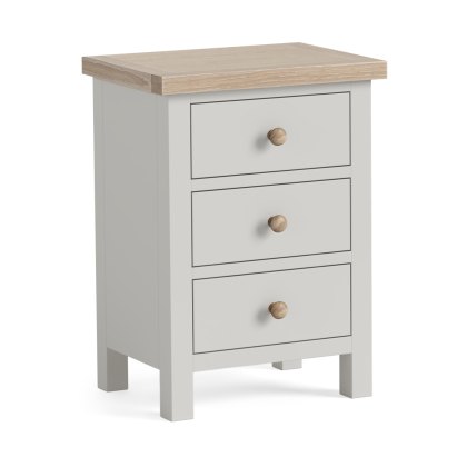 Cottage Collection Bedside Table in Grey Cottage Collection Bedside Table in Grey