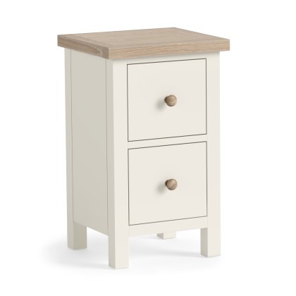 Cottage Collection Narrow Bedside Table in Coconut Cottage Collection Narrow Bedside Table in Coconut