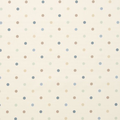 Dotty Duck Egg PVC Fabric Dotty Duck Egg PVC Fabric