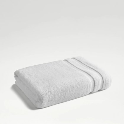 Christy Signum White Bath Towels Christy Signum White Bath Towels