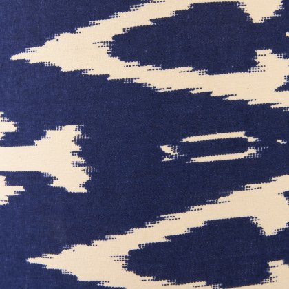 Pacific Lars 35cm Ocean Blue Ikat Cylinder Lampshade Pacific Lars 35cm Ocean Blue Ikat Cylinder Lampshade