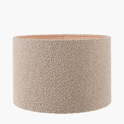 Pacific Rouen 30cm Taupe Boucle Cylinder Lampshade Pacific Rouen 30cm Taupe Boucle Cylinder Lampshade