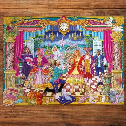 Gibsons The Glass Slipper 1000Pc Puzzle Gibsons The Glass Slipper 1000Pc Puzzle