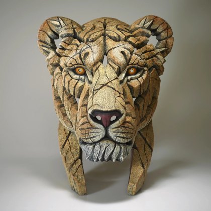 Edge Sculptures - Yuna the Lioness Bust Edge Sculptures - Yuna the Lioness Bust