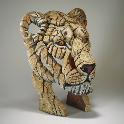 Edge Sculptures - Yuna the Lioness Bust Edge Sculptures - Yuna the Lioness Bust