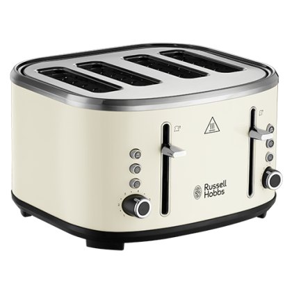 Russell Hobbs Stylevia Cream 4 Slice Toaster Russell Hobbs Stylevia Cream 4 Slice Toaster
