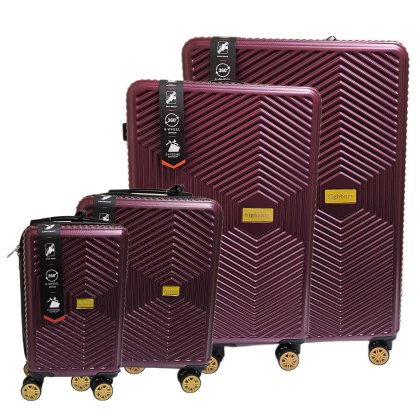 Highbury Yellowstone Hard Cases Burgundy Highbury Yellowstone Hard Cases Burgundy
