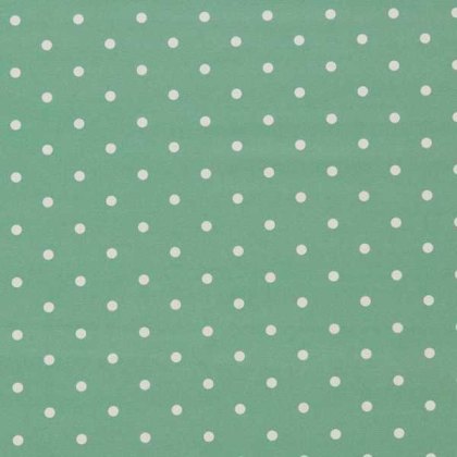 Dotty Jade Matt PVC Fabric Dotty Jade Matt PVC Fabric