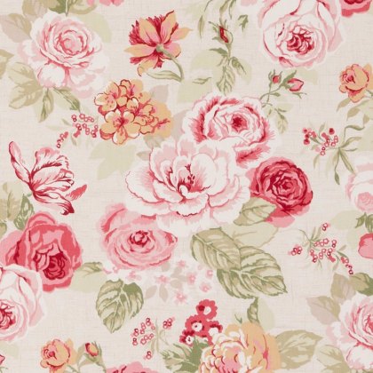 Genevieve Old Rose PVC Fabric Genevieve Old Rose PVC Fabric