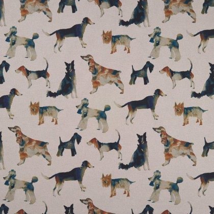 Walkies Linen PVC Fabric Walkies Linen PVC Fabric