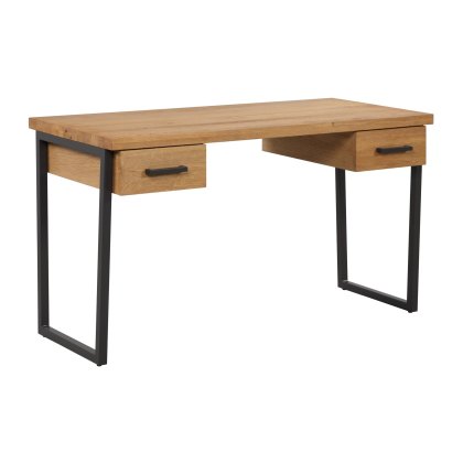 Fusion Oak Desk with Drawers Fusion Oak Desk with Drawers