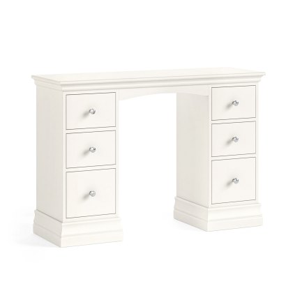 Burgundy Off White Double Pedestal Dressing Table Burgundy Off White Double Pedestal Dressing Table