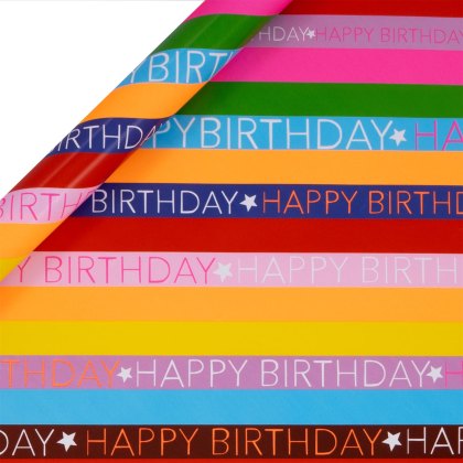 Glick Rollwrap Birthday Slide 4M Glick Rollwrap Birthday Slide 4M