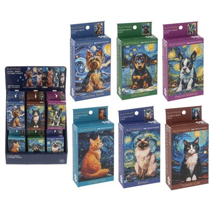 Shudehill Dinky Jigsaws CDU Arty Dog/Cat Shudehill Dinky Jigsaws CDU Arty Dog/Cat