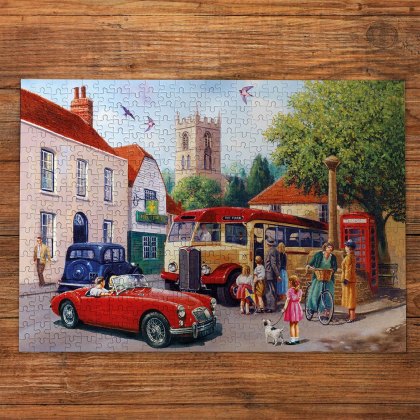Gibsons Touring The Town 500pc Puzzle Gibsons Touring The Town 500pc Puzzle