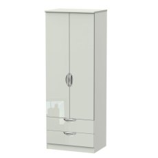 Carrie Tall 2ft 6in 2 Drawer Wardrobe Carrie Tall 2ft 6in 2 Drawer Wardrobe