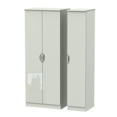 Carrie Tall Triple Plain Wardrobe Carrie Tall Triple Plain Wardrobe
