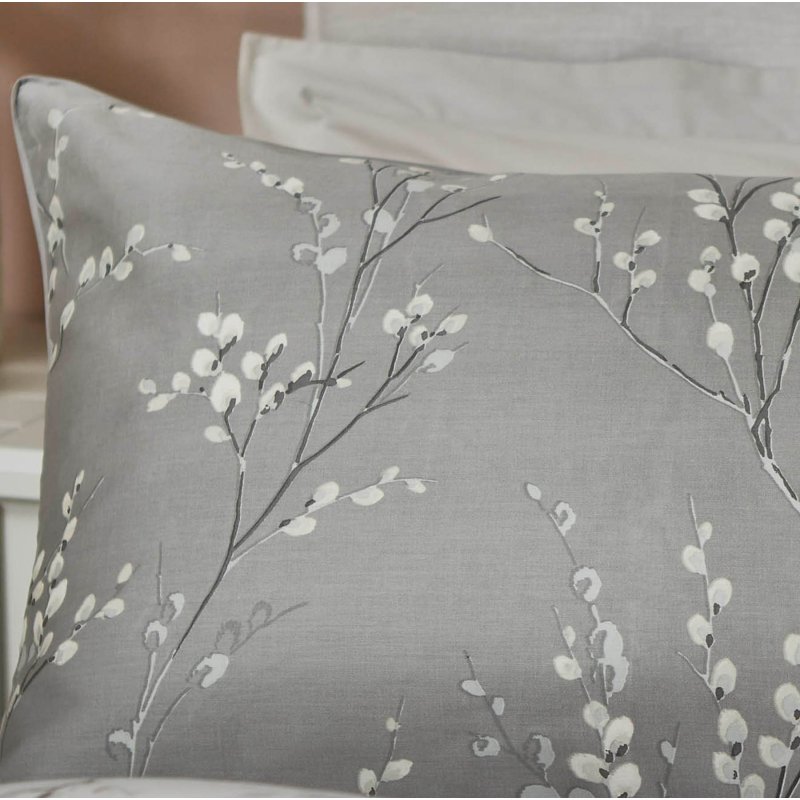 Laura Ashley Pussy Willow Steel Grey Duvet Set Aldiss