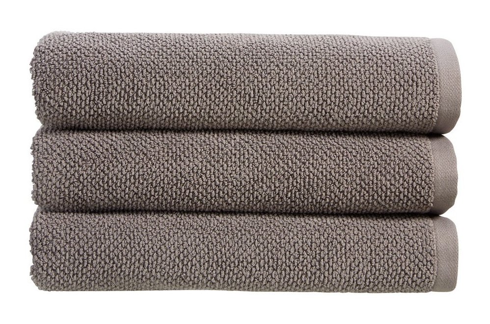 Christy Brixton Textured Towels Titanium Aldiss