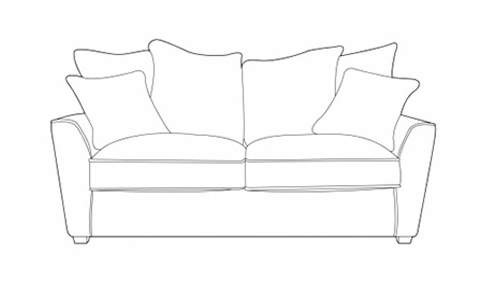 Fantasia 2 Seater Sofa - Aldiss