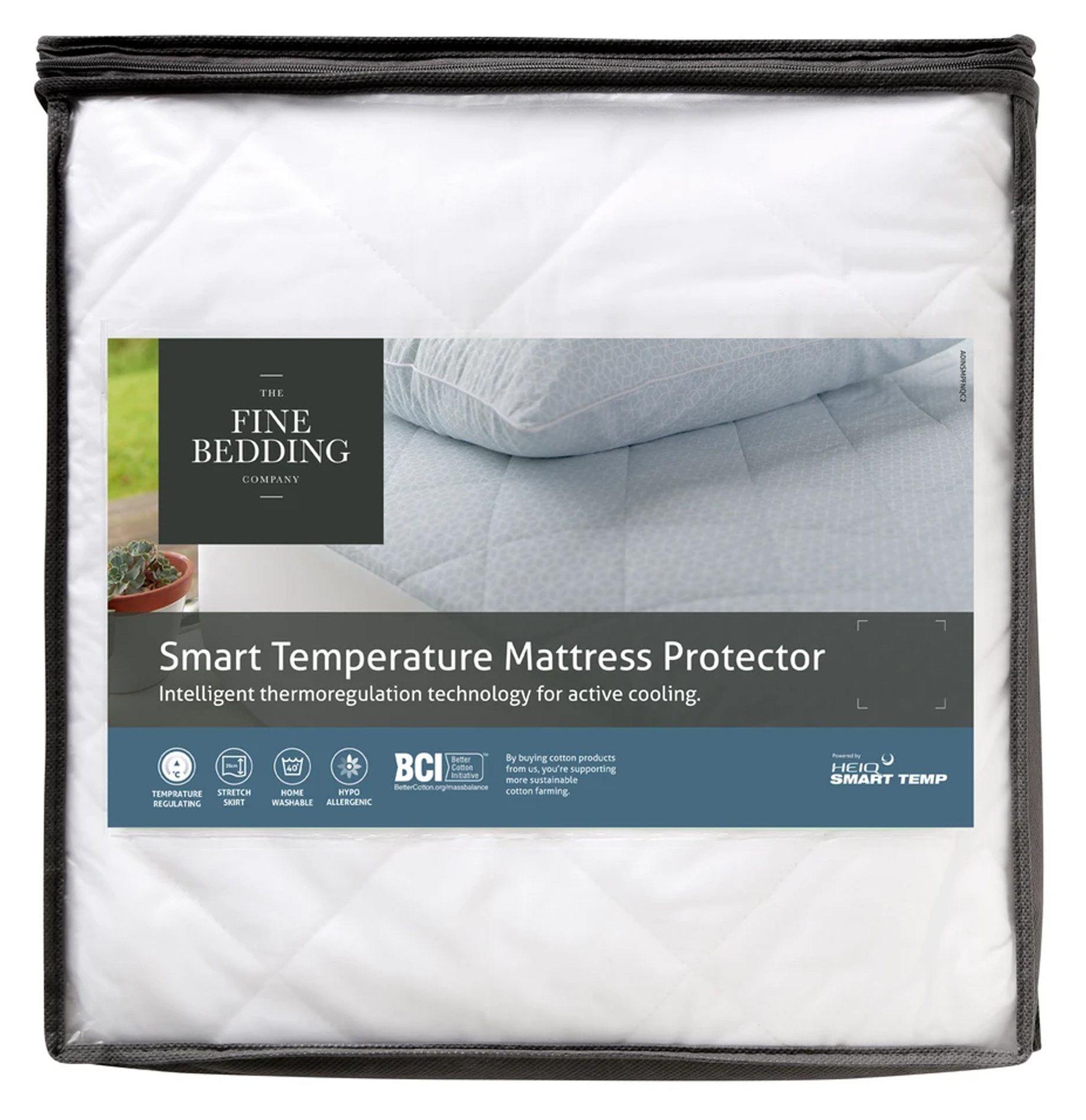 The Fine Bedding Co | Smart Temperature | Mattress Protector - Aldiss