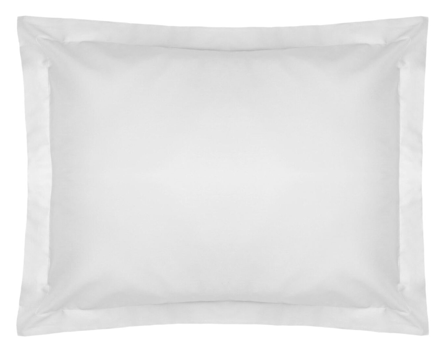 Belledorm White 500 Thread Premium Blend Oxford Pillowcase | Aldiss