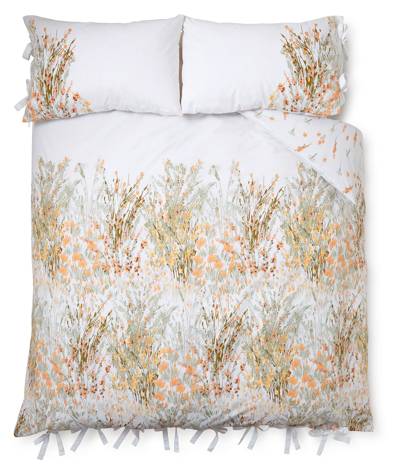 Laura Ashley Harvest Ochre Duvet Cover Set Aldiss