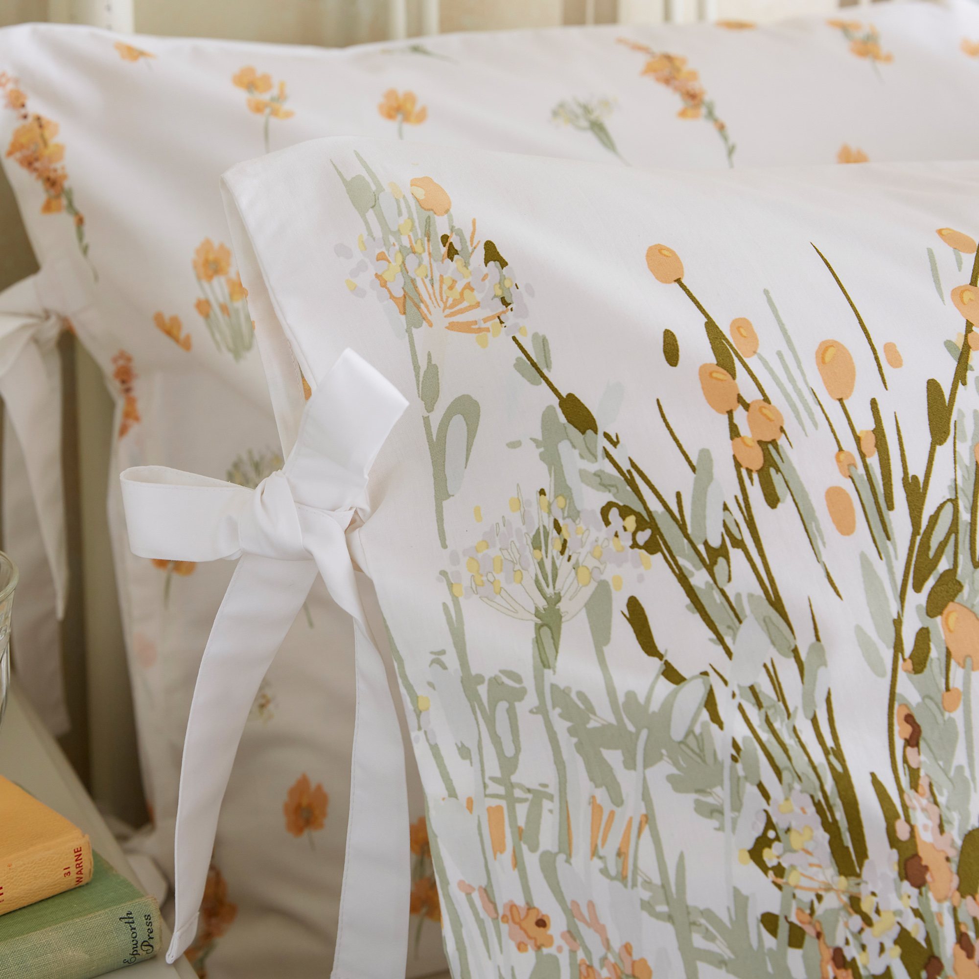 Laura Ashley Harvest Ochre Duvet Cover Set Aldiss