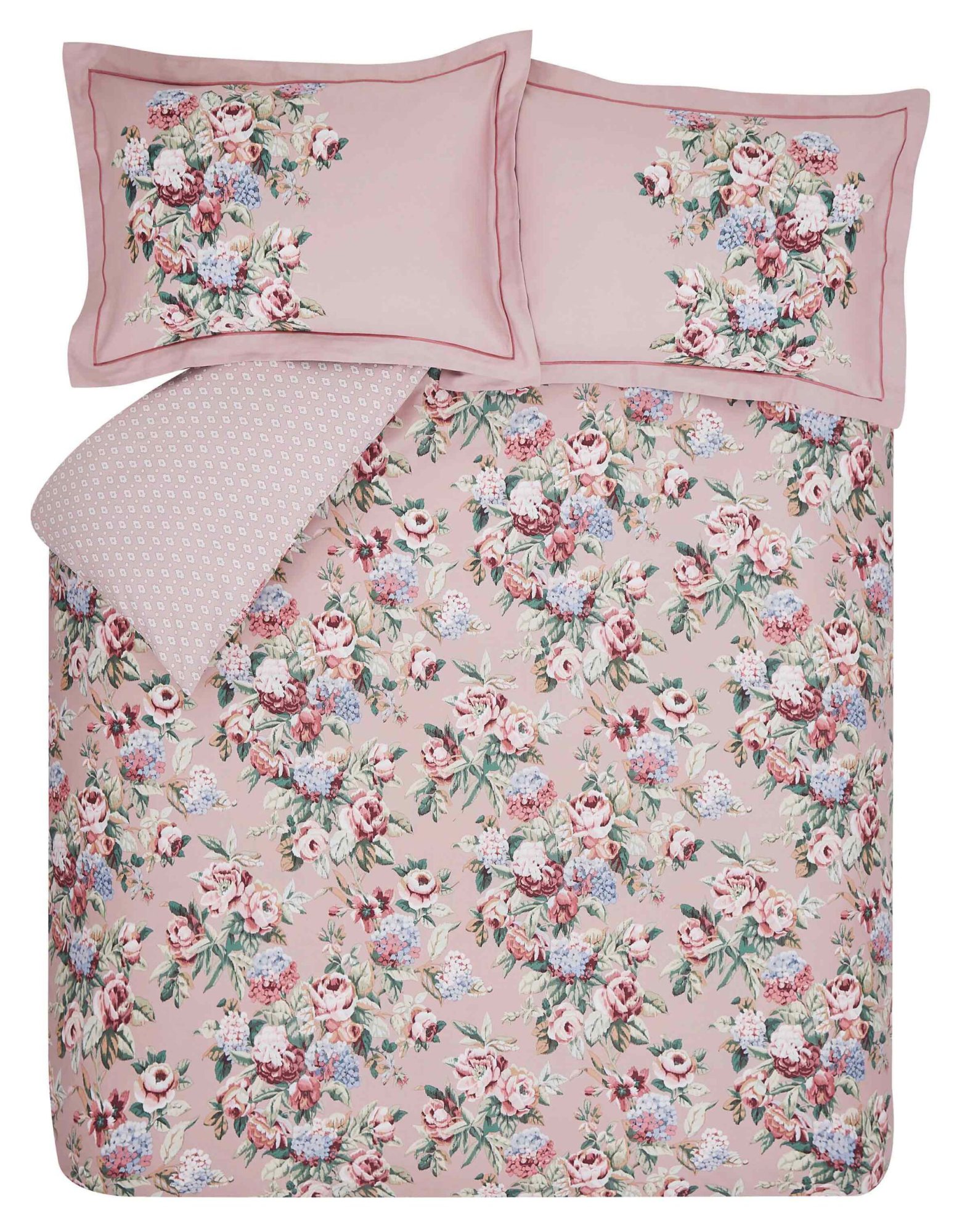 Laura Ashley Pembrey Mulberry Duvet Cover Set | Aldiss