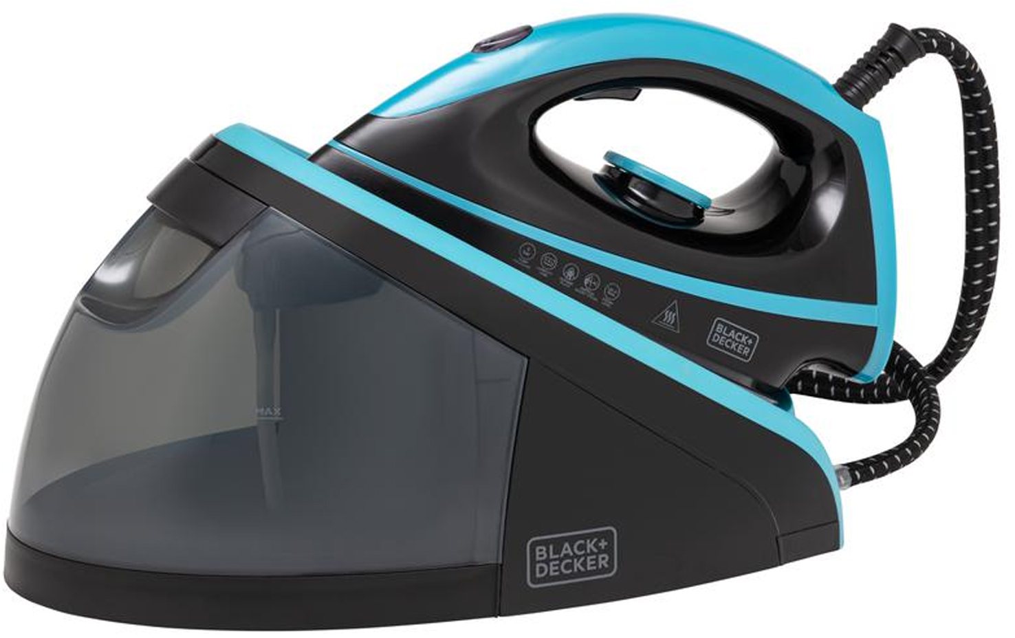 Black & Decker Steam Generator Iron - Black & Grey - E B Marsh & Son Ltd