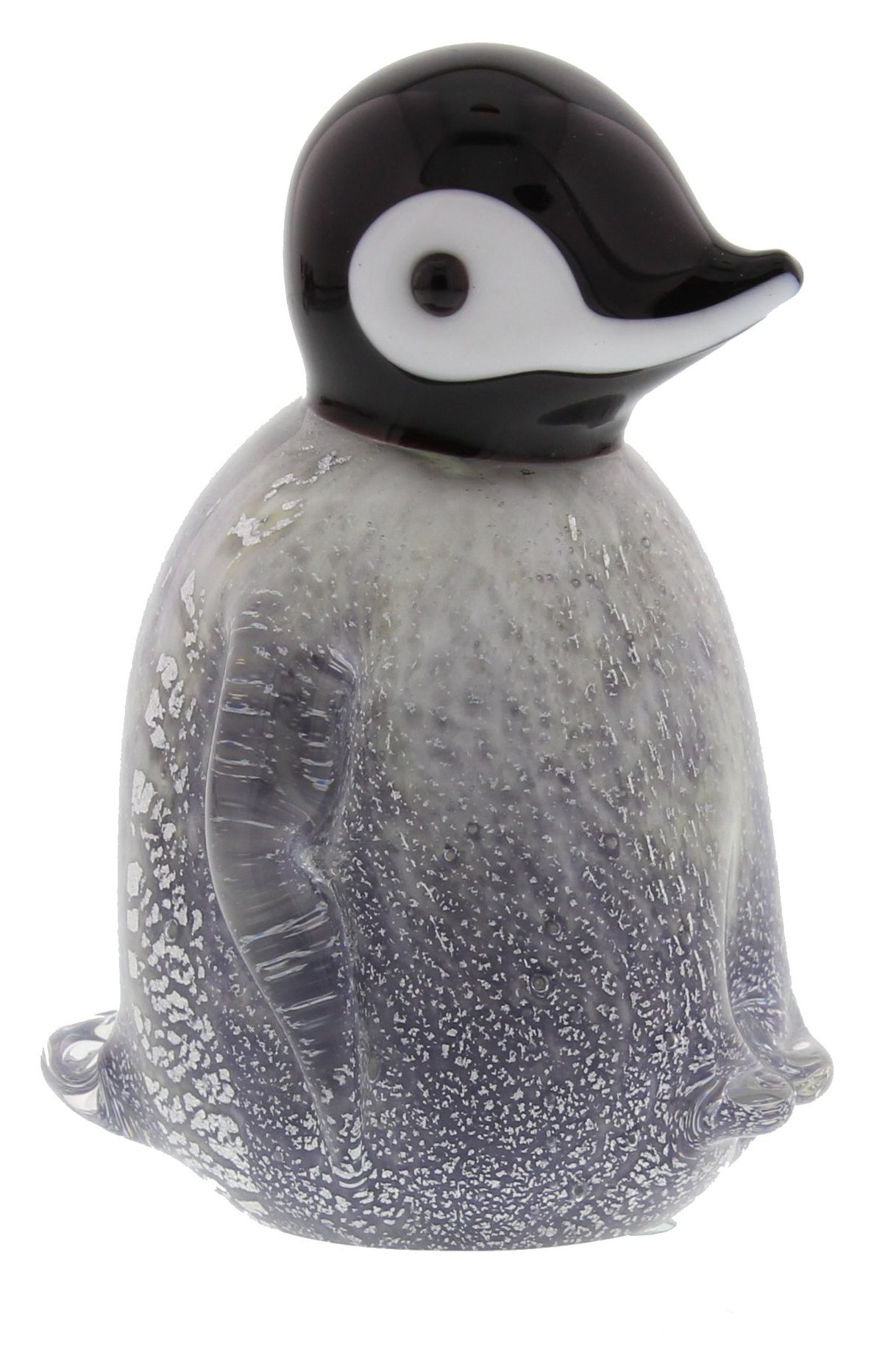 Sophia | Objects D'Art Penguin Chick Glass Figurine | Aldiss