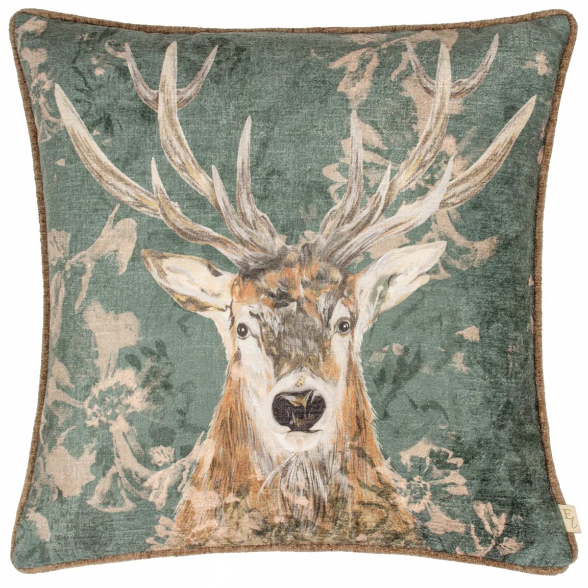 Large stag cushion best sale