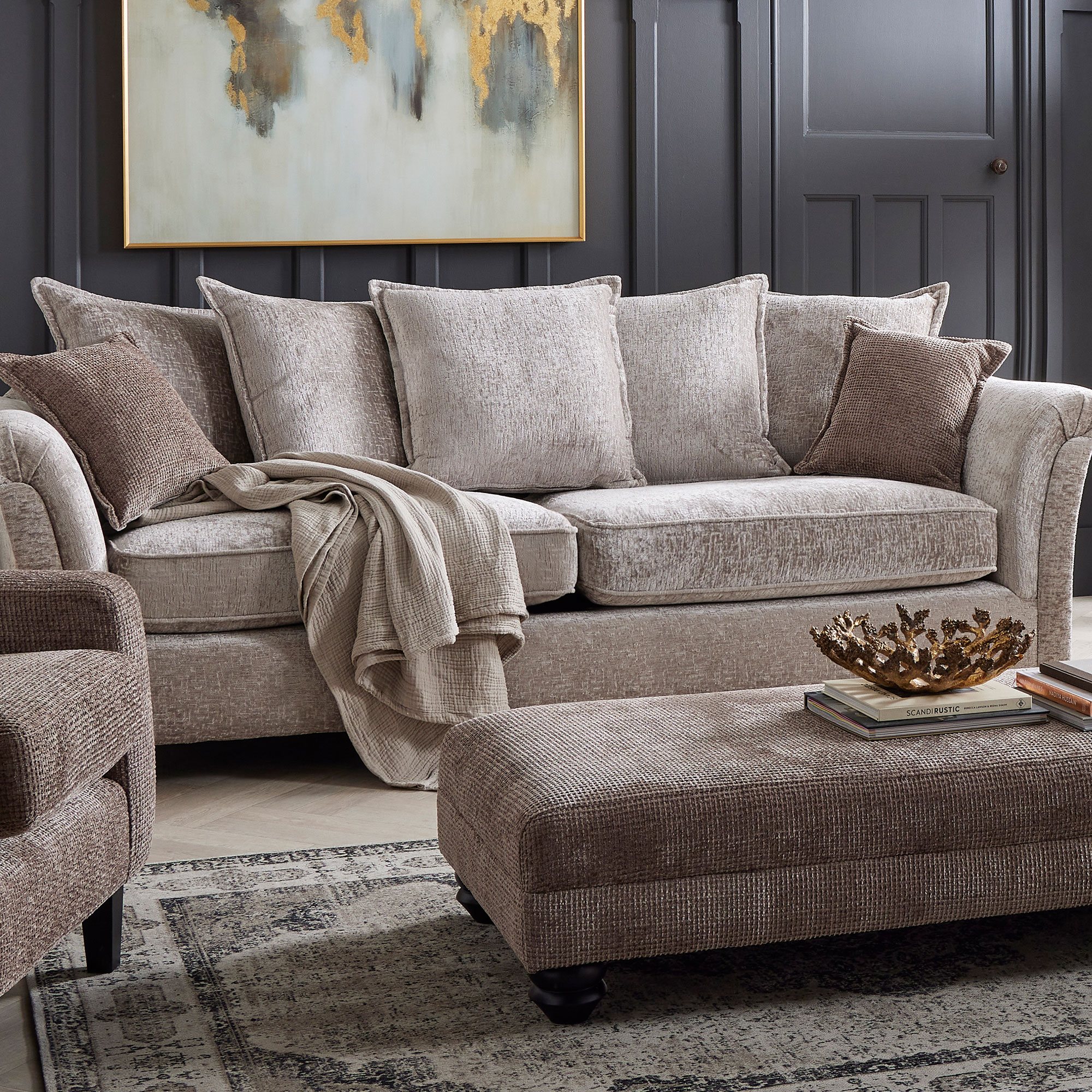 Mink sofa online living room ideas