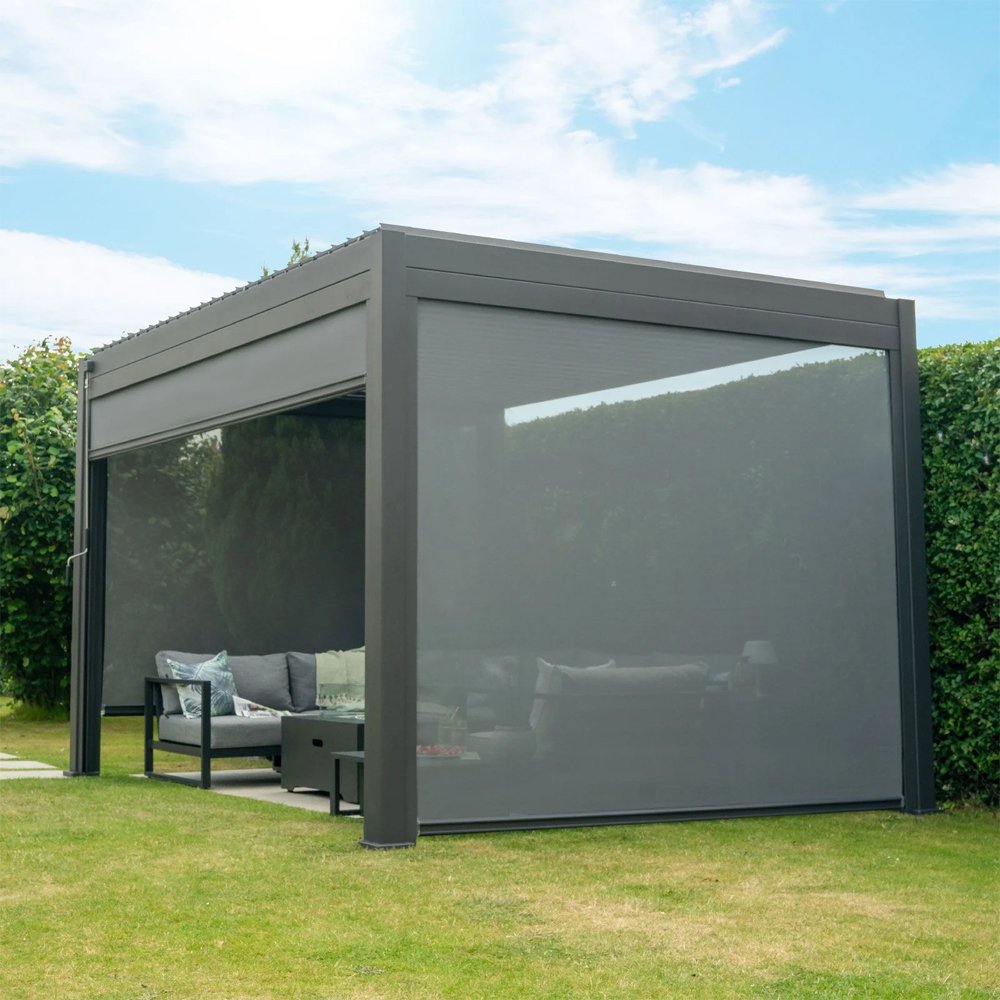 Pergola Pull Down Screen | Aldiss of Norfolk