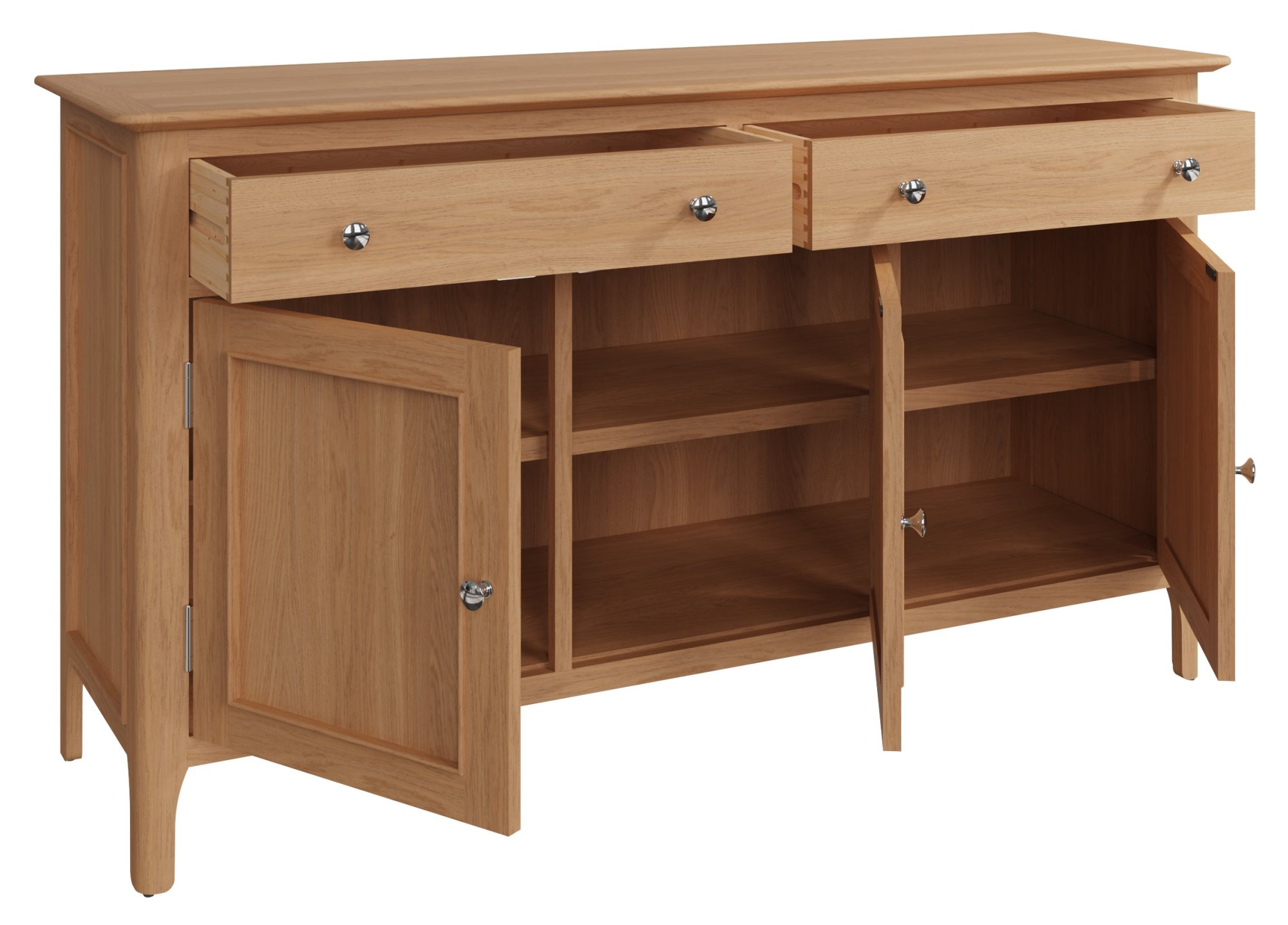 Coastal 3 Door Sideboard | Aldiss Home Furniture