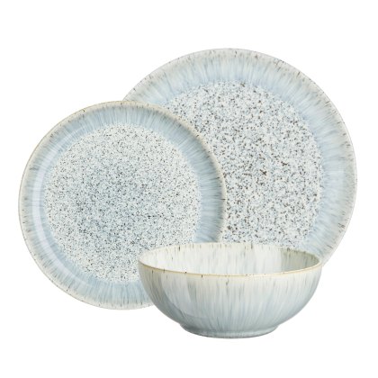 Denby Halo Speckle 12 Piece Coupe Set Denby Halo Speckle 12 Piece Coupe Set