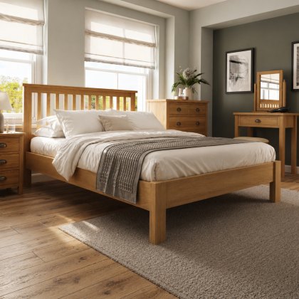 Hastings Editions Bed Frame in Oak Hastings Editions Bed Frame in Oak