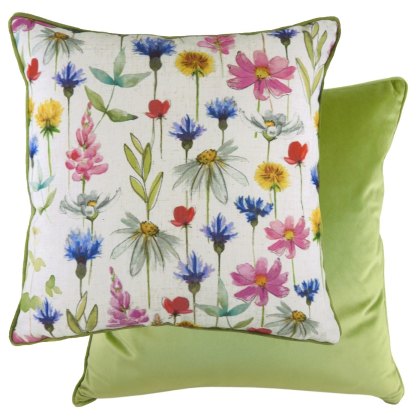 Winter Florals Poly Filled Cushion Sophia 43x43 Winter Florals Poly Filled Cushion Sophia 43x43