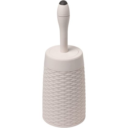 Rattan Toilet Brush Calico Rattan Toilet Brush Calico