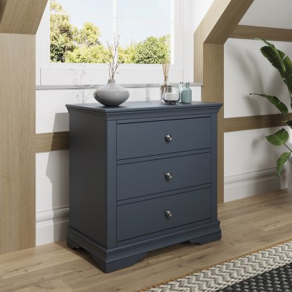 Sorrento Midnight 3 Drawer Chest