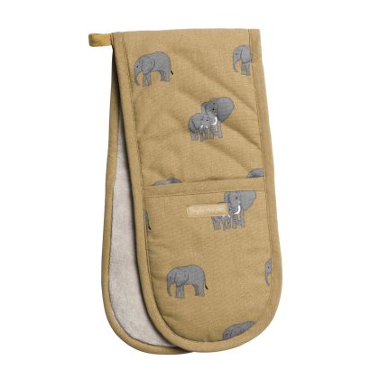 Sophie Allport Elephant Double Oven Glove Sophie Allport Elephant Double Oven Glove