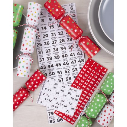 Crimbo Bingo Game Box of 6 Crackers